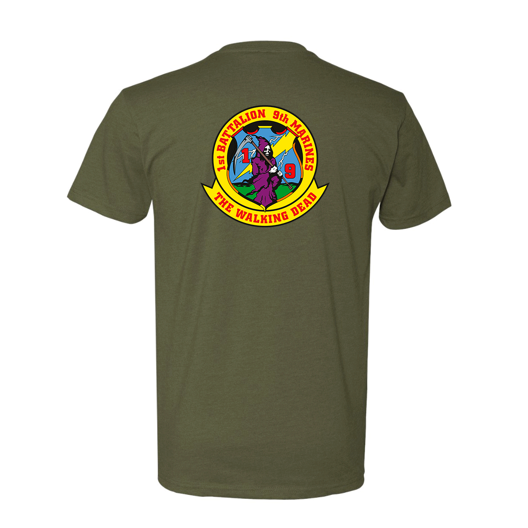 1st Battalion 9th Marines Unit "The Walking Dead" Shirt