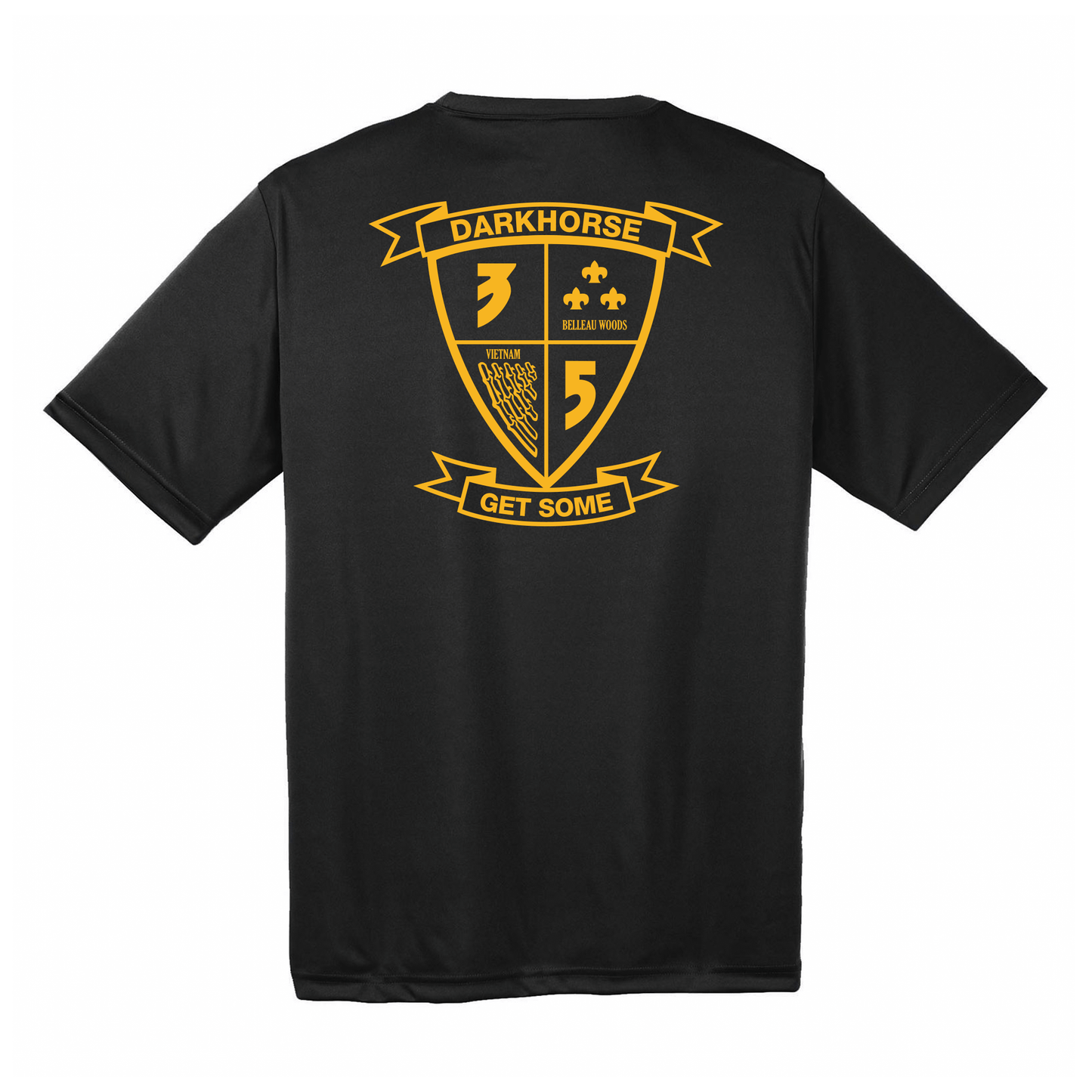 3rd Battalion 5th Marines Unit "Darkhorse" Drifit Shirt