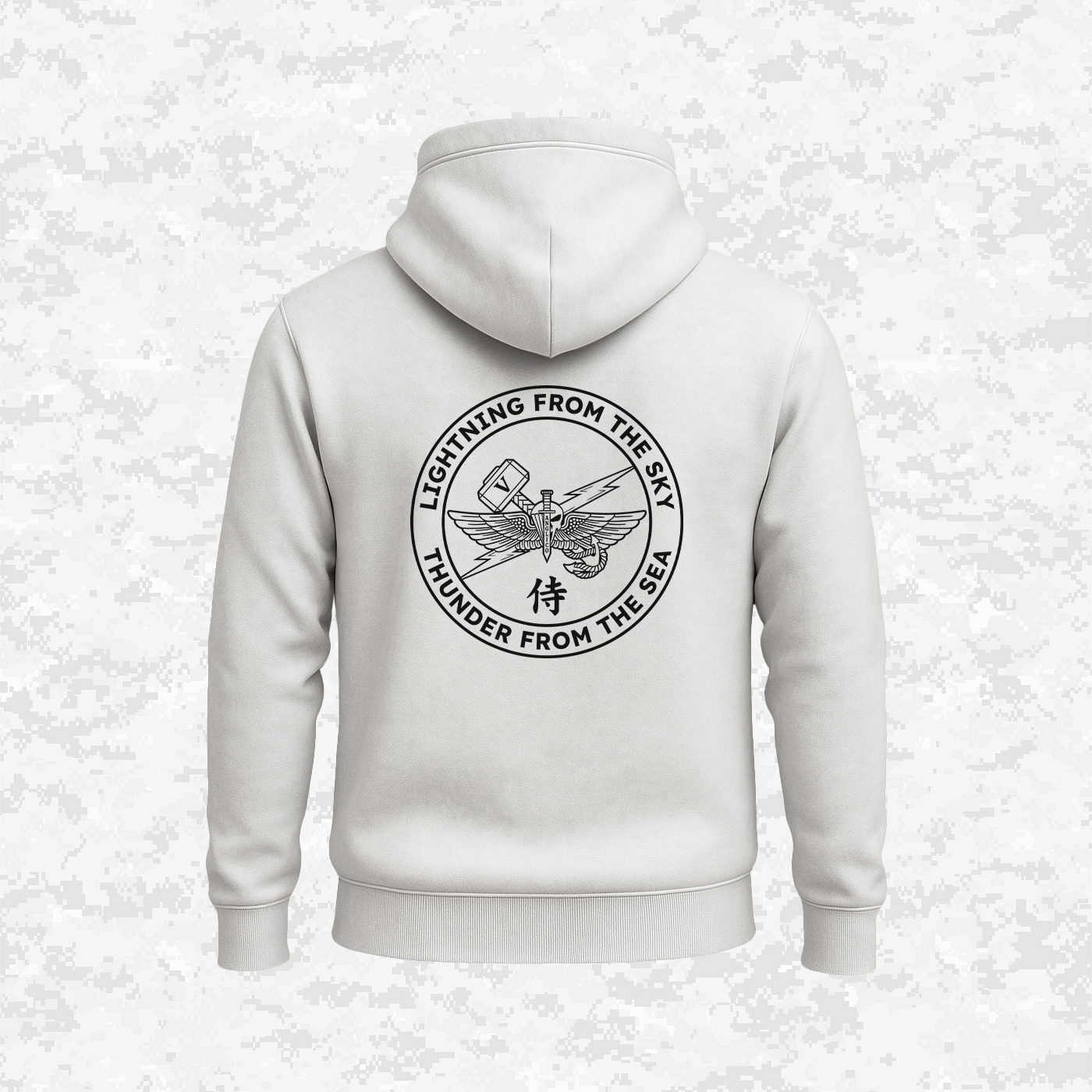 5th ANGLICO | Lightning From The Sky, Thunder From The Sea | Hoodie
