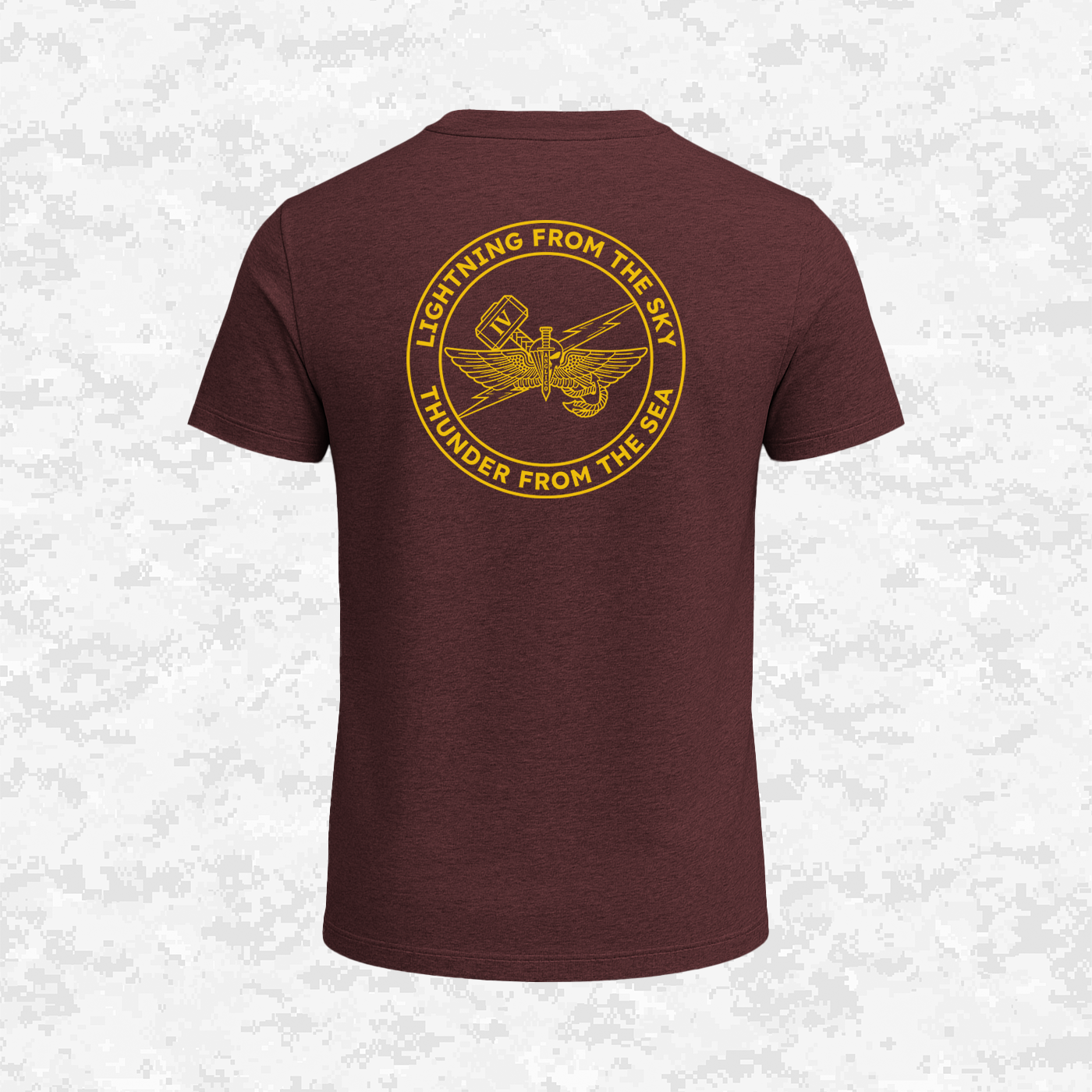 4th ANGLICO | Lightning From The Sky, Thunder From The Sea | T-shirt