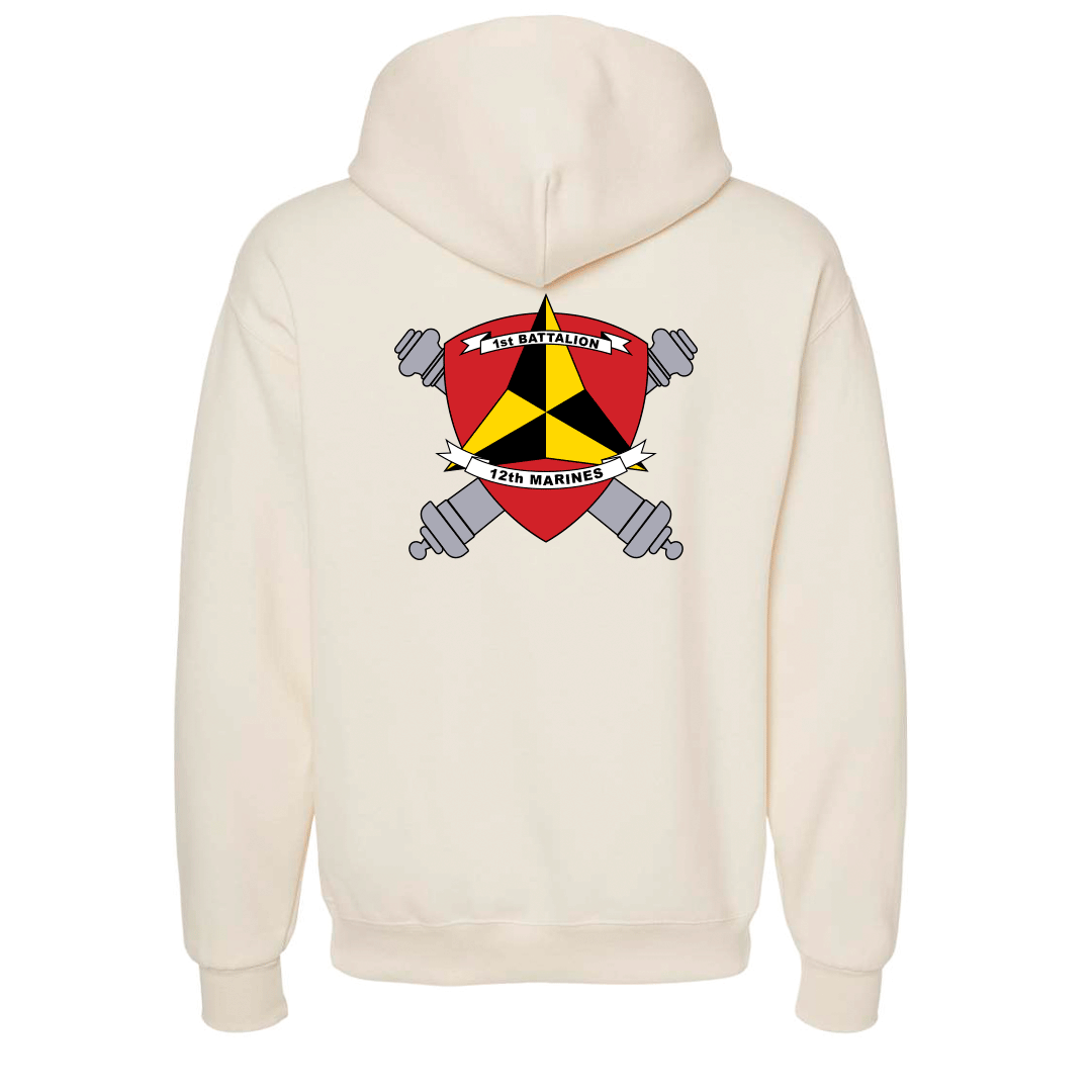 1st Battalion 12th Marines Unit "Spartans" Hoodie