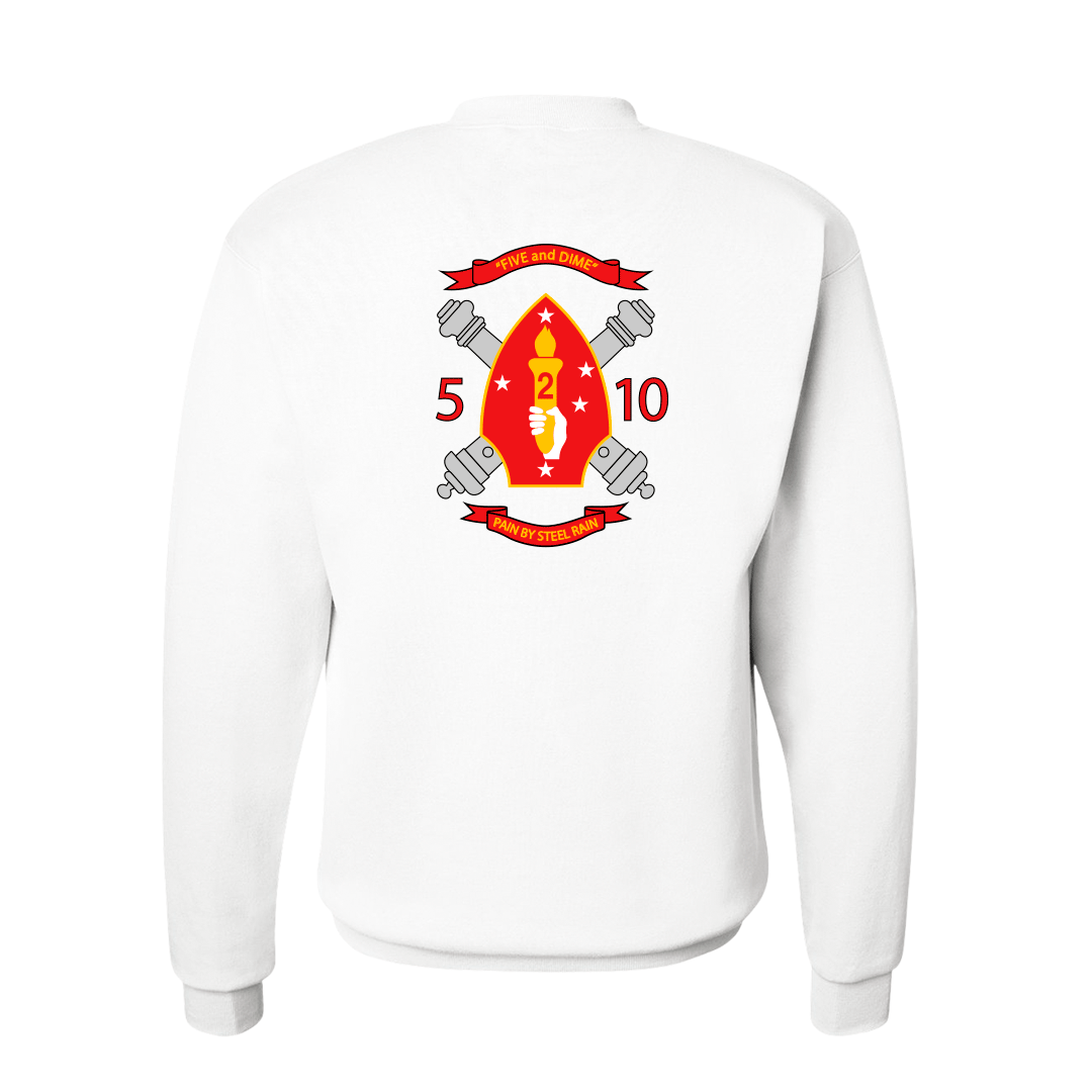 5th Battalion 10th Marines Unit "Five and Dime" Sweatshirt