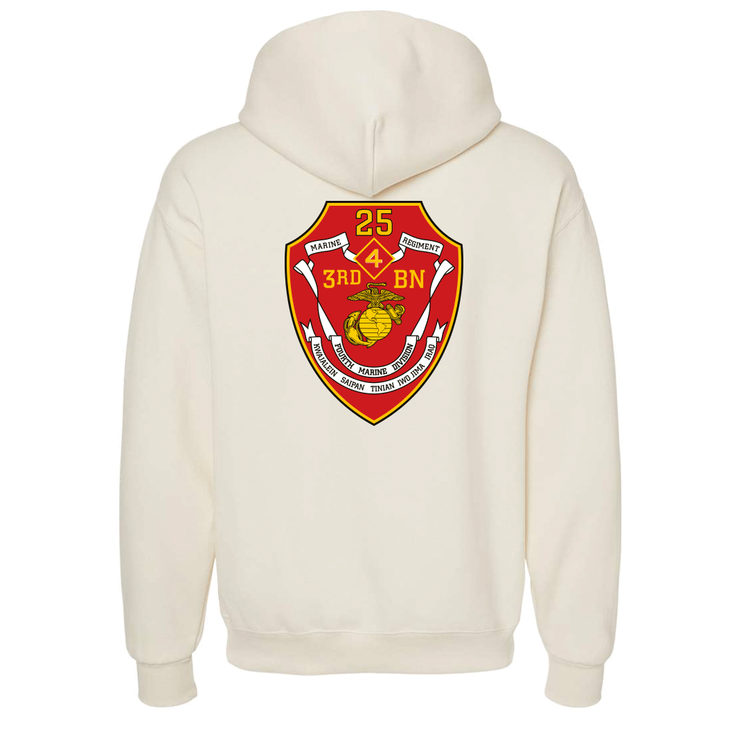 3rd Battalion 25th Marines Unit "Cold Steel Warriors" Hoodie