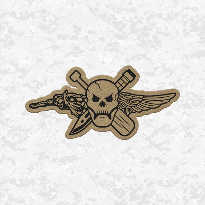 Recon Jack | Leather Patch | Velcro Backed