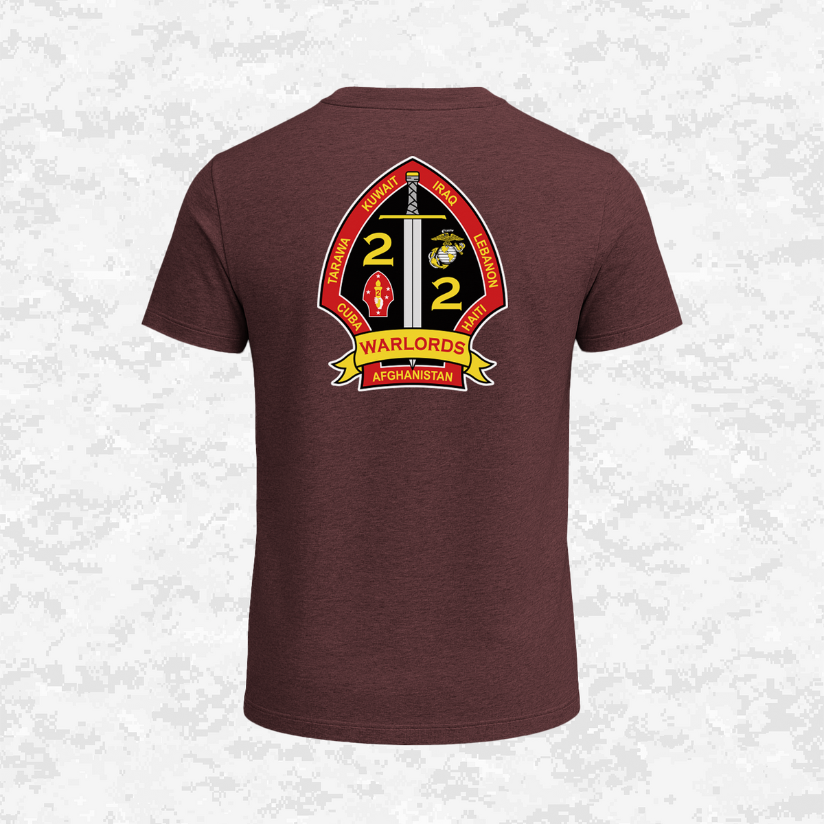 2nd Battalion 2nd Marines Unit "Warlords" Classic Edition #1 | T-shirt