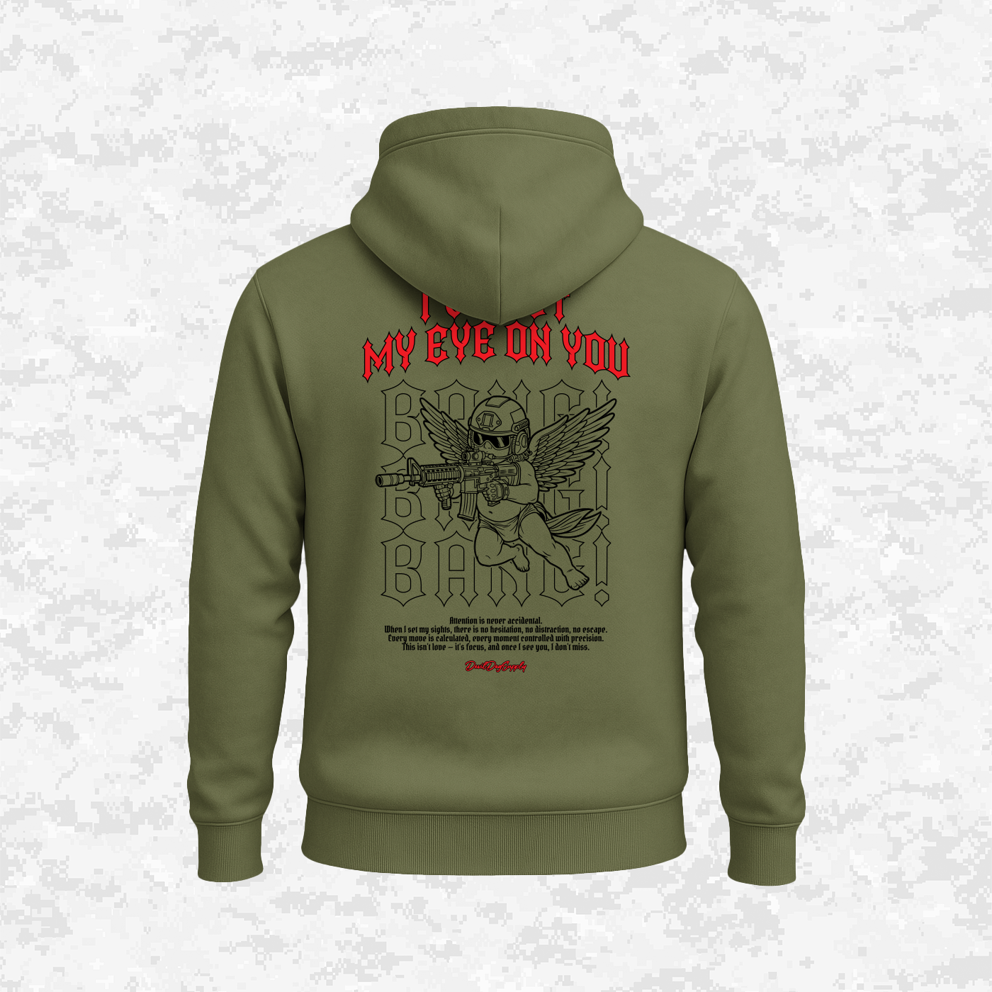 Tactical Cupid | "I Have My Eye On You" | Hoodie