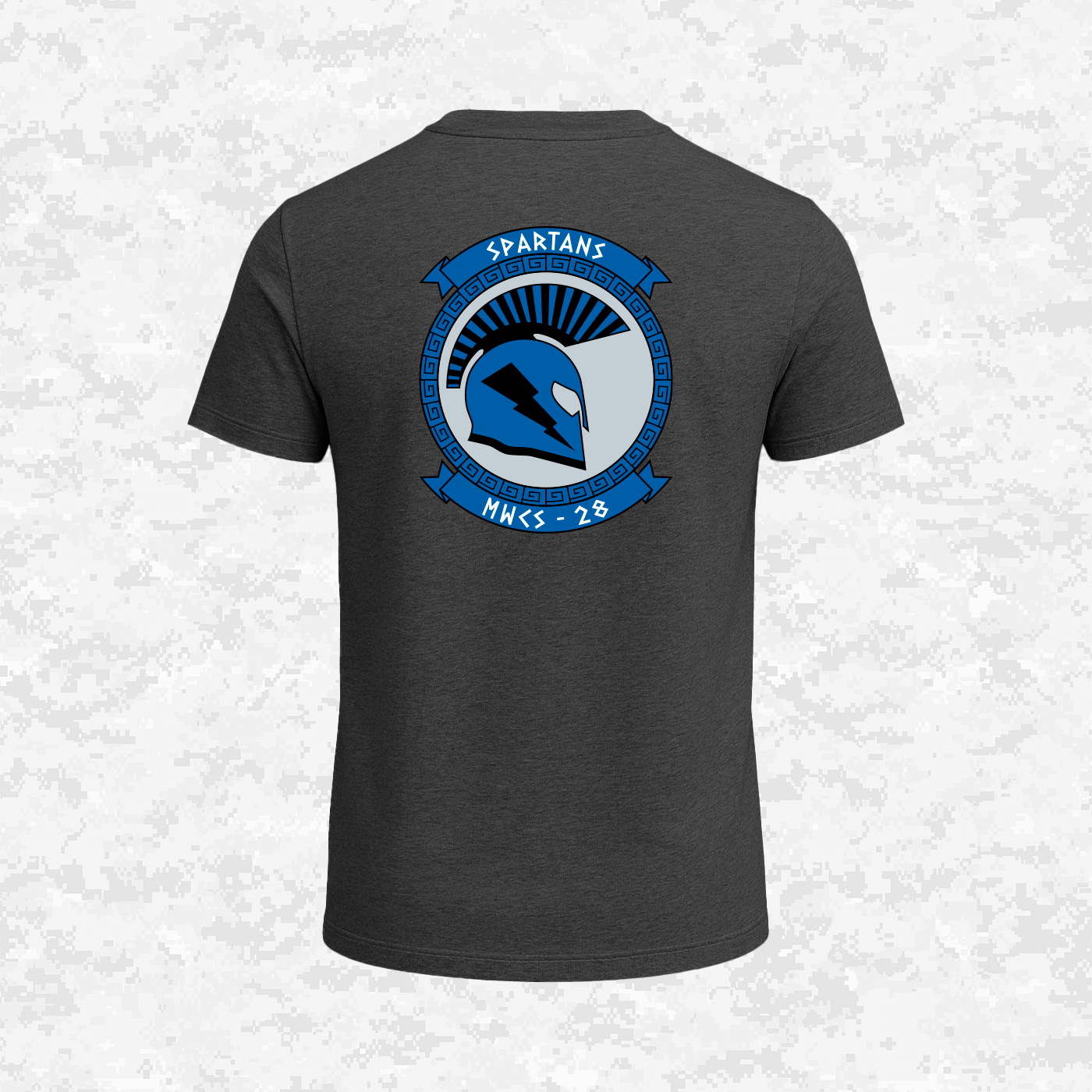 MWCS-28 | SPARTANS | Marine Wing Communications Squadron 28 | T-shirt