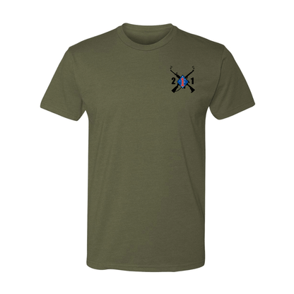 2nd Battalion 1st Marines Unit "Gunsmoke" | T-shirt