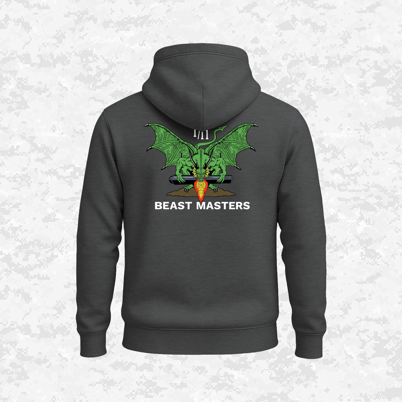 1st Bn 11th marines Bravo "Beast Masters" | Hoodie