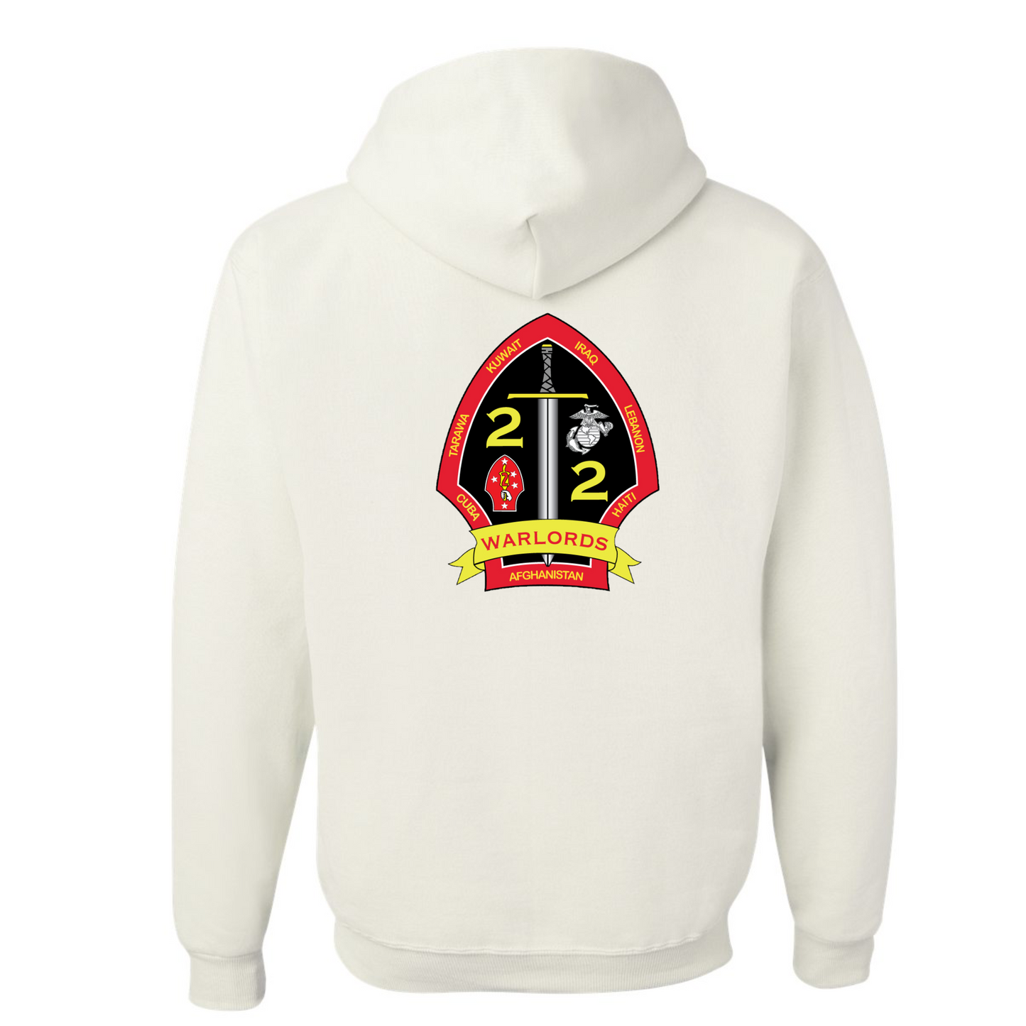 2nd Battalion 2nd Marines #1 Warlords Hoodies