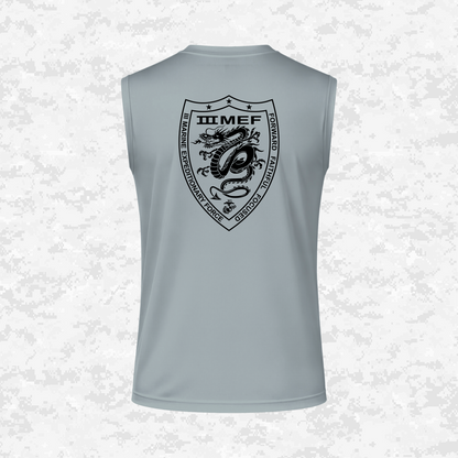 III MEF | III Marine Expeditionary Force | DRIFIT Sleeveless, Tank, Sleeveless Hoodie