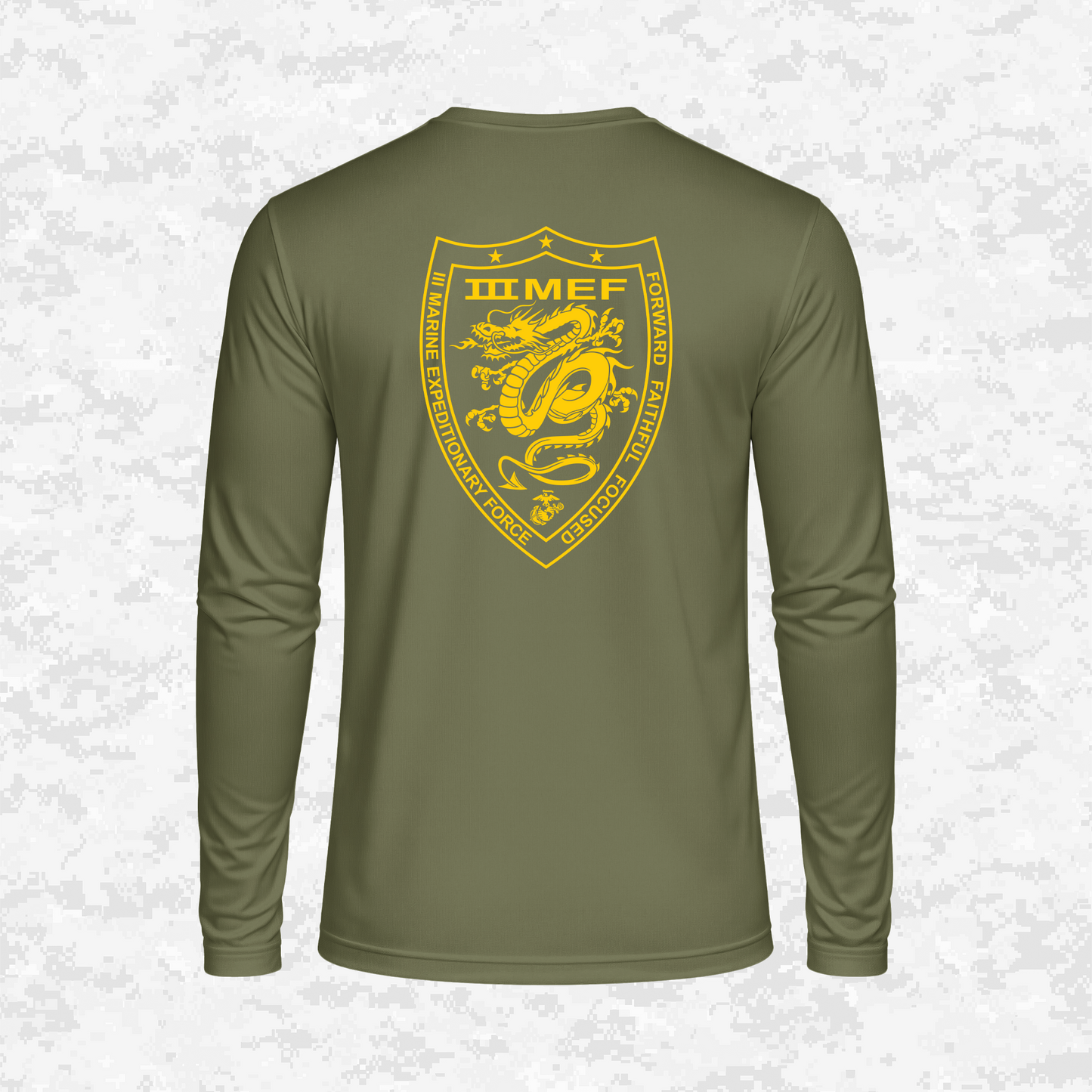 III MEF | III Marine Expeditionary Force | DRIFIT Long sleeve, Hoodie
