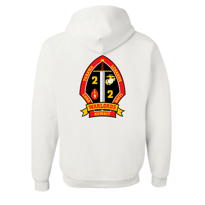 2nd Battalion 2nd Marines Unit "Warlords" #3 Hoodie