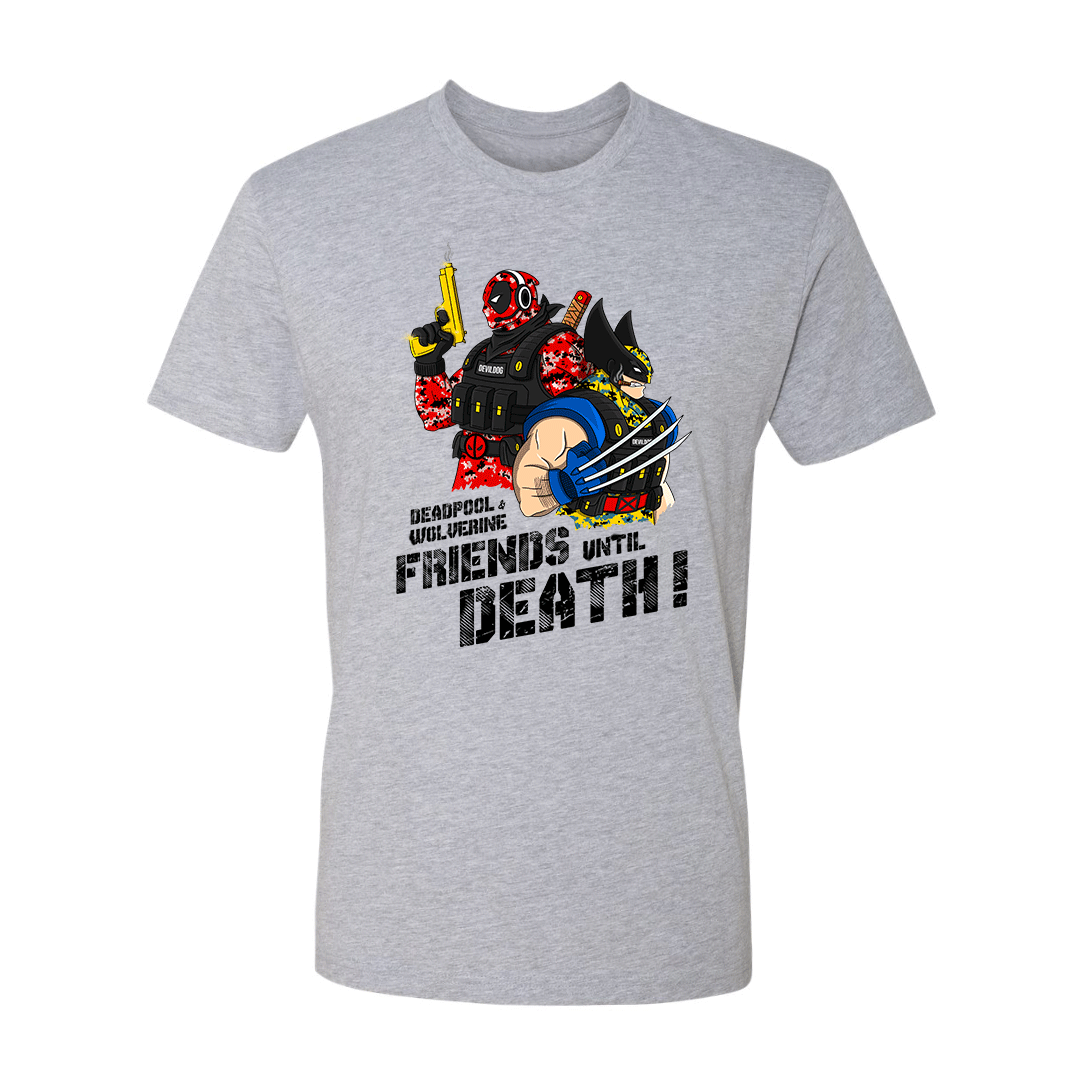 "Friends until Death" Deadpool & Wolverine Shirt