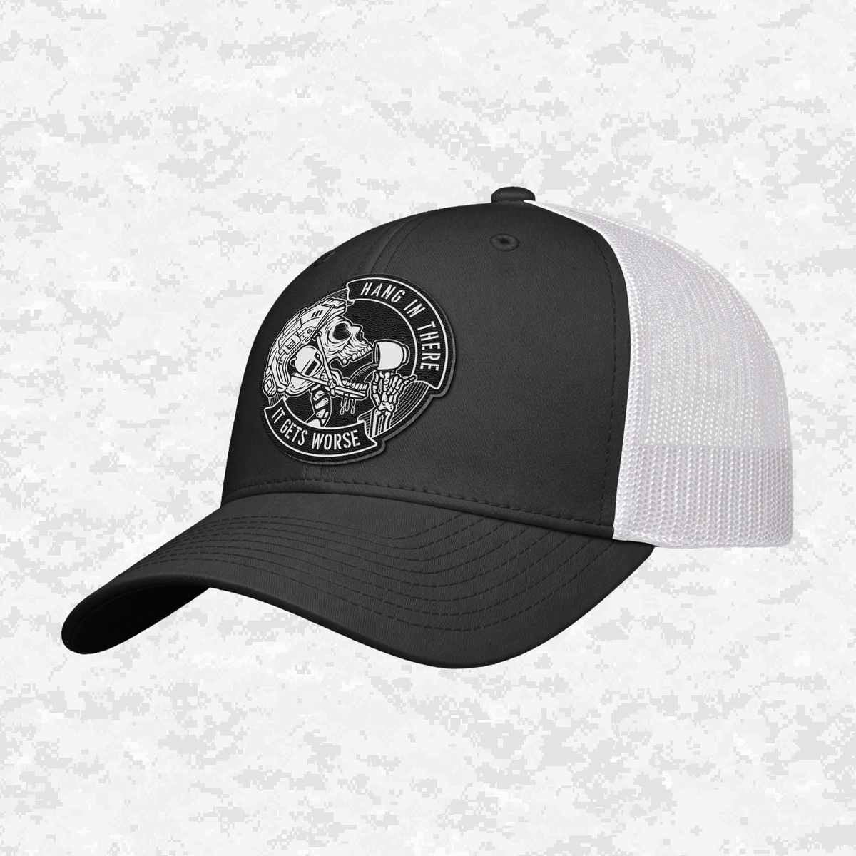 Hang In There It Gets Worse | Snapback Hat