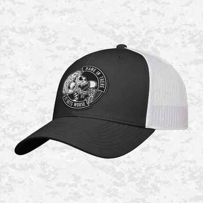 Hang In There It Gets Worse | Snapback Hat
