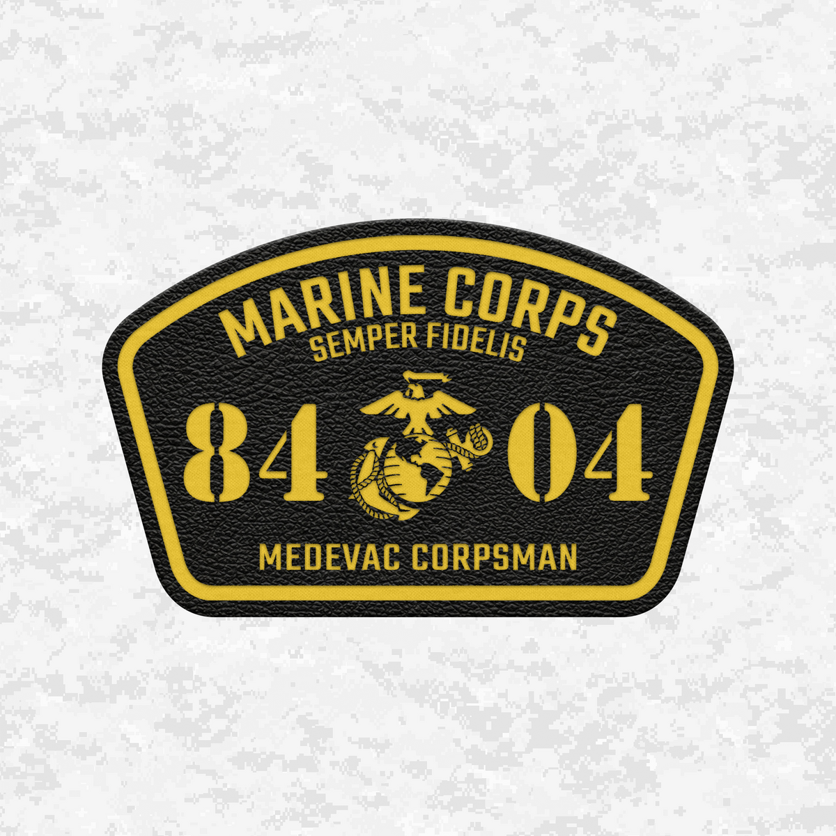 MOS HM-8404 Medevac Corpsman | Leather Patch | Velcro Backed