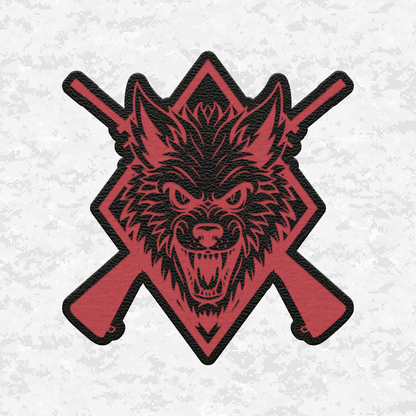 Tactical Werewolf Halloween Edition | Leather Patch | Velcro Backed