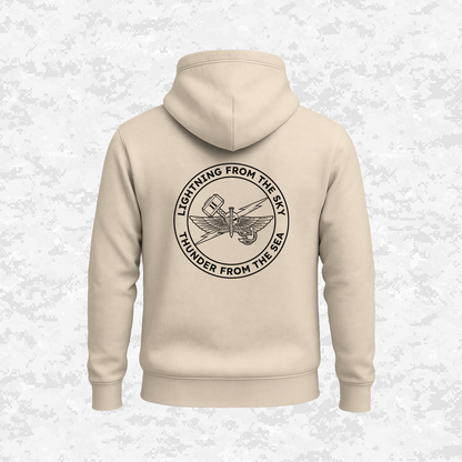 2nd ANGLICO | Lightning From The Sky, Thunder From The Sea | Hoodie
