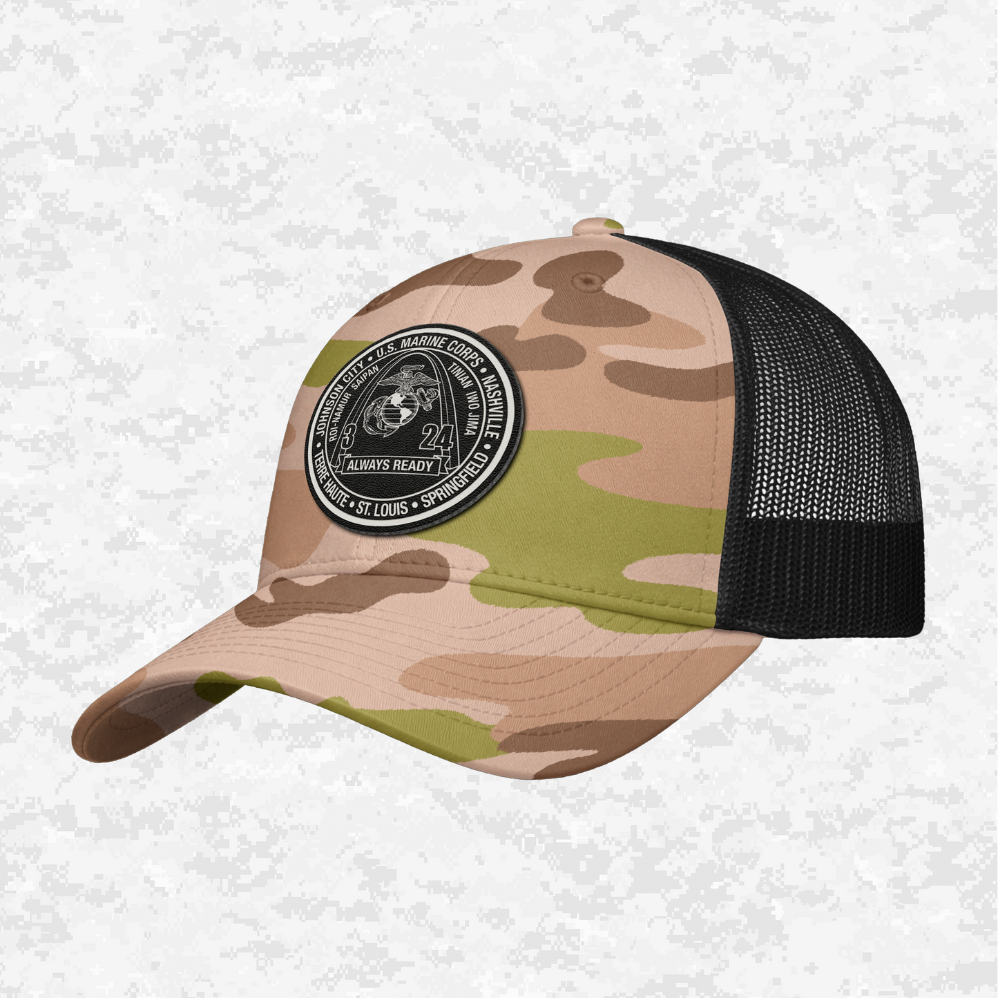 3rd Battalion 24th Marines unit "Always Ready" | Snapback Hat