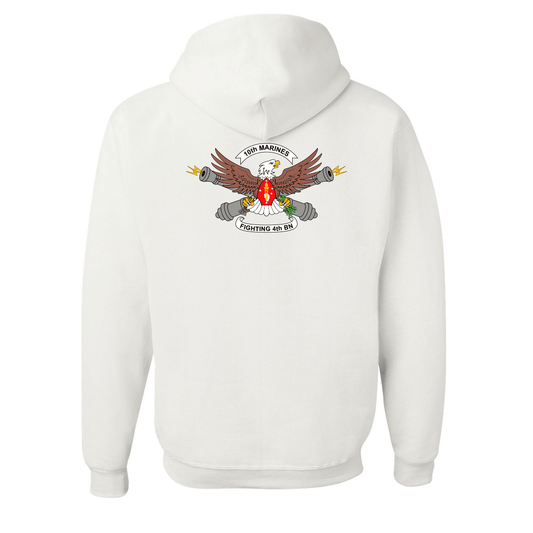 4th Battalion 10th Marines Unit "Fighting 4th" Hoodie