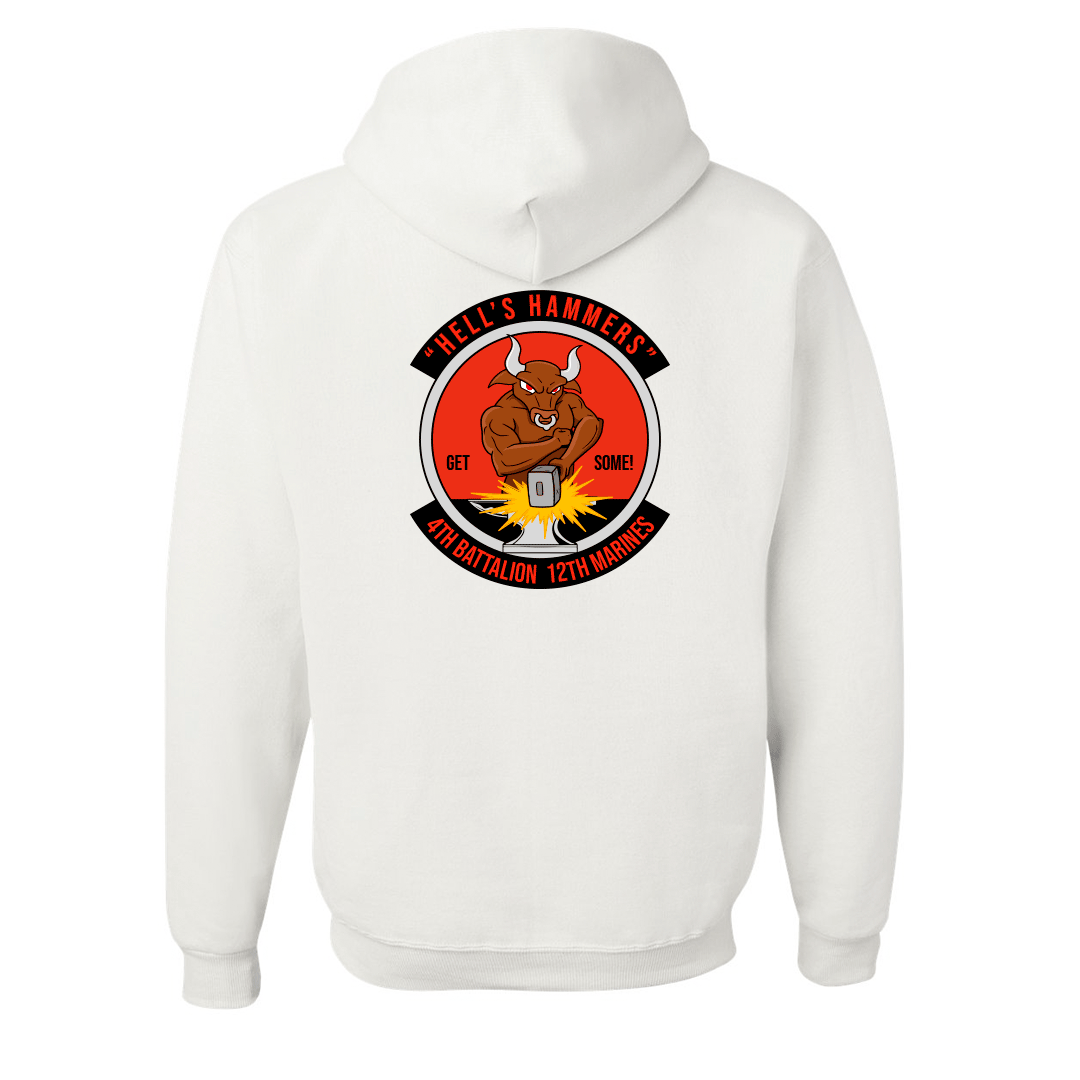 4th Battalion 12th Marines Unit "Hell's Hammers" Hoodie