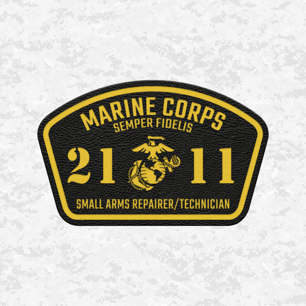 MOS 2111 Small Arms Repairer/Technician | Leather Patch | Velcro Backed