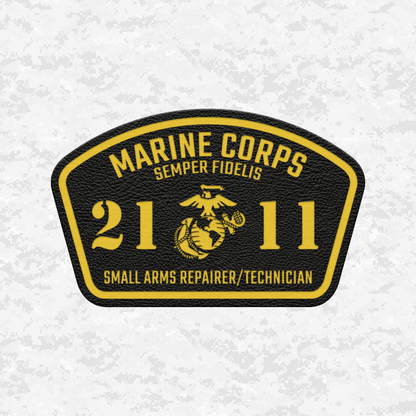 MOS 2111 Small Arms Repairer/Technician | Leather Patch | Velcro Backed