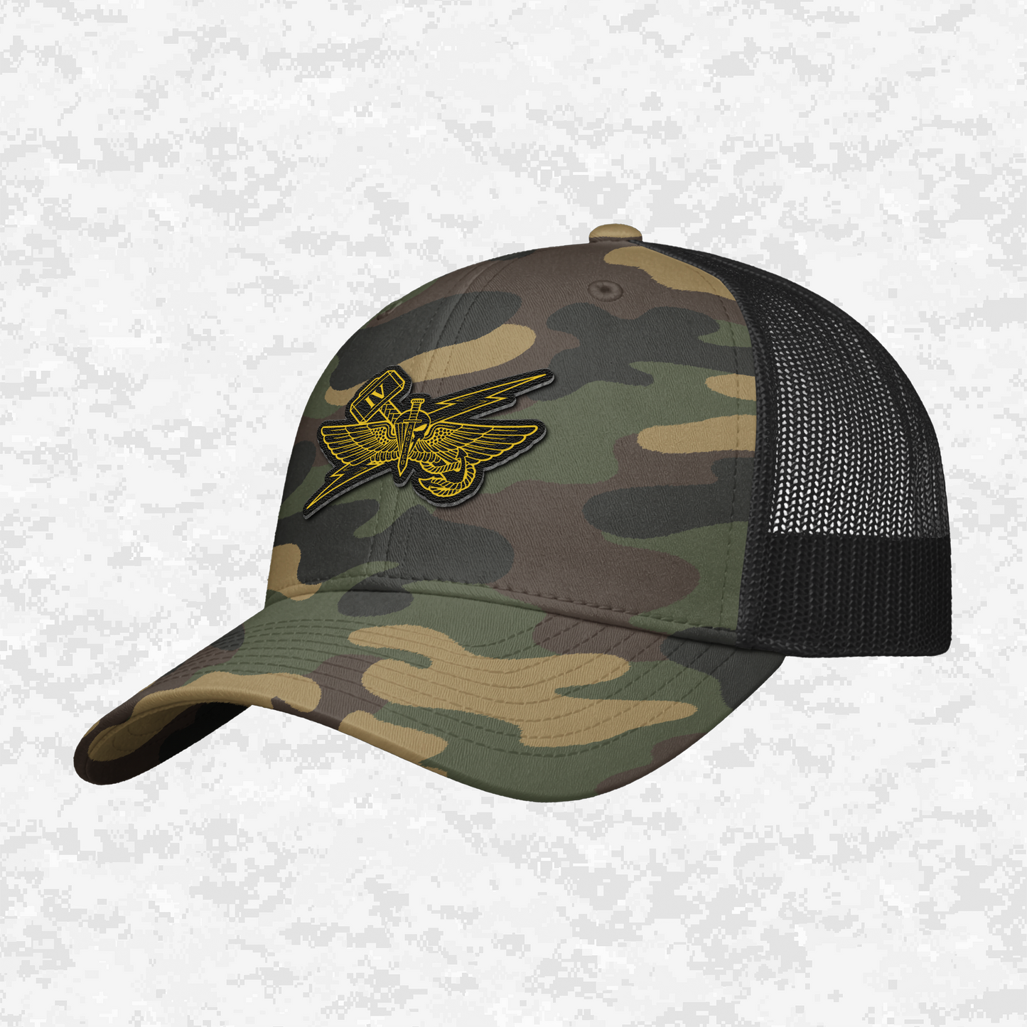 4th ANGLICO | Sky Lightning & Sea Thunder | Snapback Hat