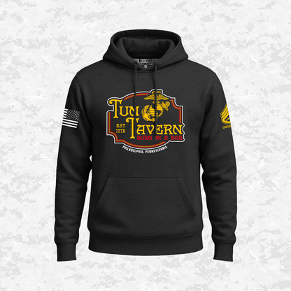 Tun Tavern | Born in a Bar | USMC 251 Years | Hoodie
