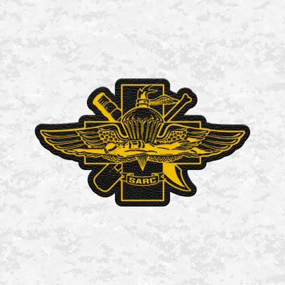 SARC Special Amphibious Reconnaissance Corpsman | Leather Patch | Velcro Backed