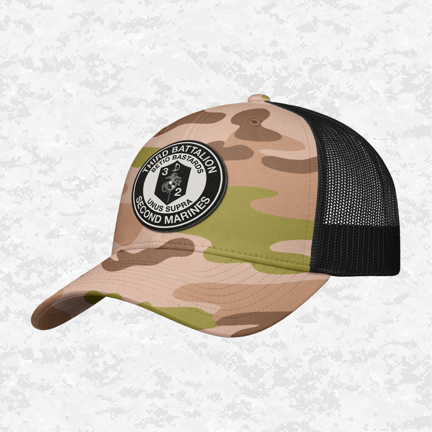 3rd Battalion 2nd Marines Unit "Betio Bastards" | Snapback Hat