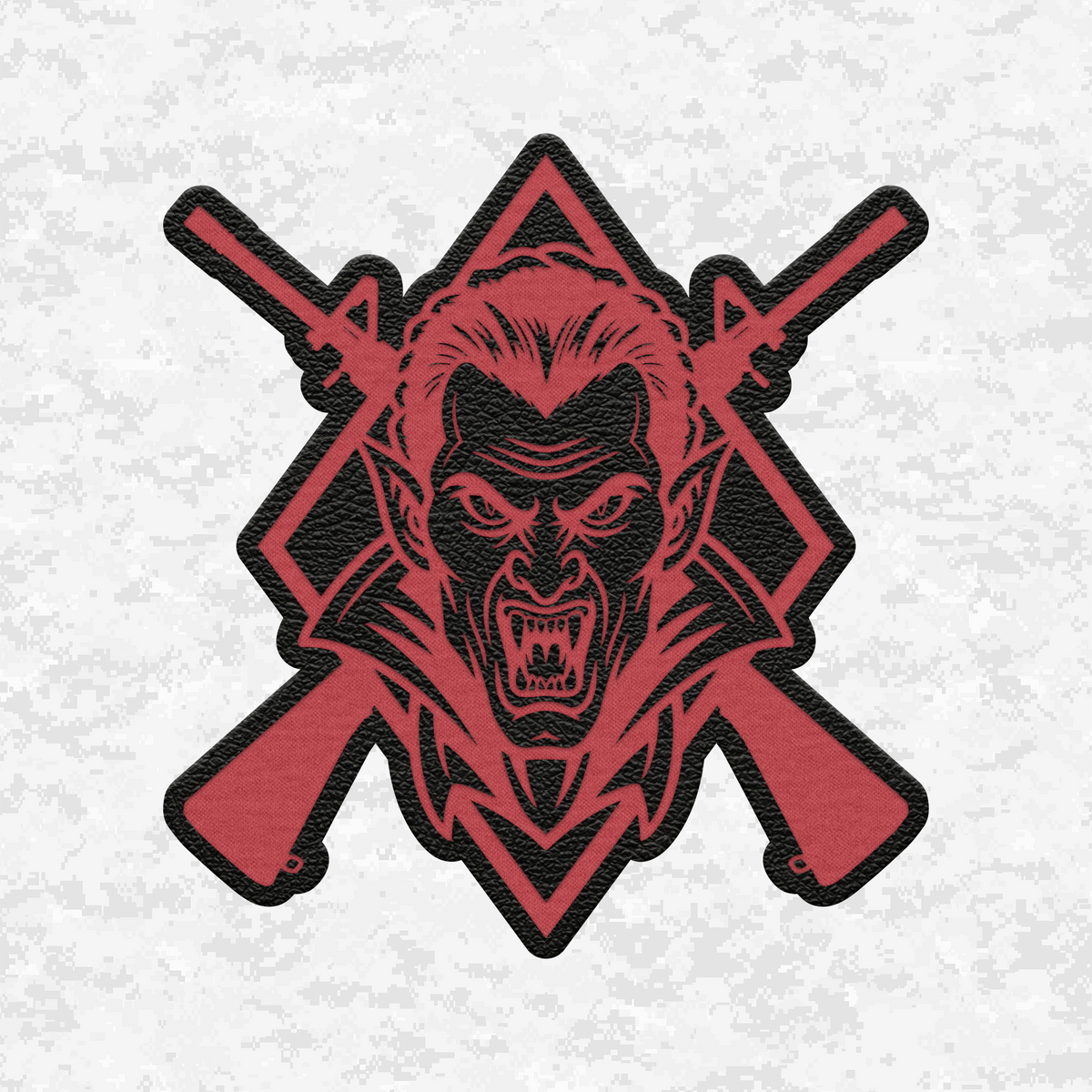 Tactical Vampire Halloween Edition | Leather Patch | Velcro Backed