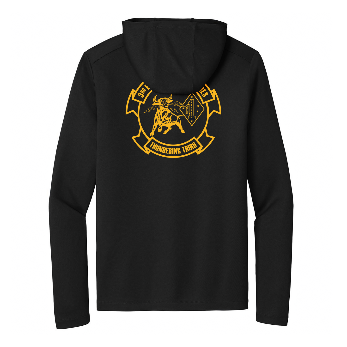 3rd Battalion 1st Marines Unit "Thundering Third" DRIFIT Long sleeve, Hoodie