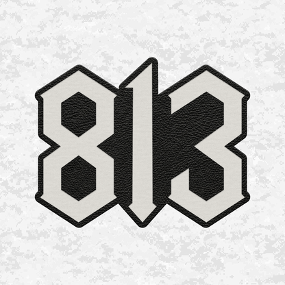 MARSOC 8130 Tactical Team Number | Leather Patch | Velcro Backed