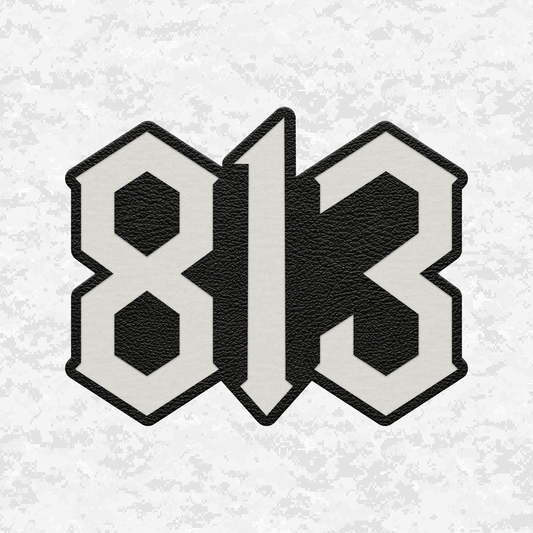 MARSOC 8130 Tactical Team Number | Leather Patch | Velcro Backed
