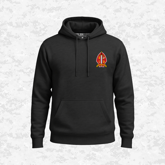 2nd Battalion 2nd Marines Unit "Warlords" #2 | Hoodie