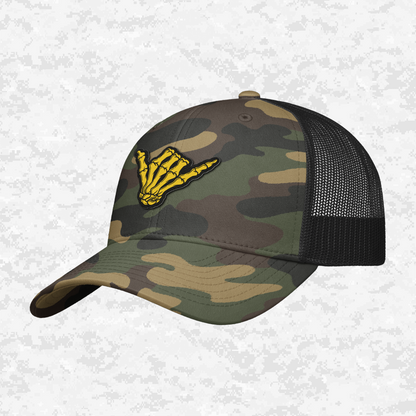 Tactical Shaka | Hang Tough | Snapback Hat