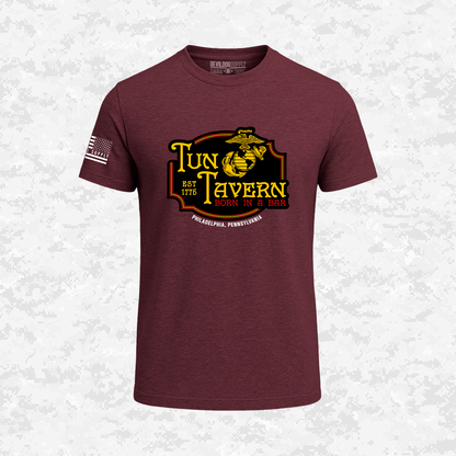 Tun Tavern, Born in a Bar, USMC, T-shirt