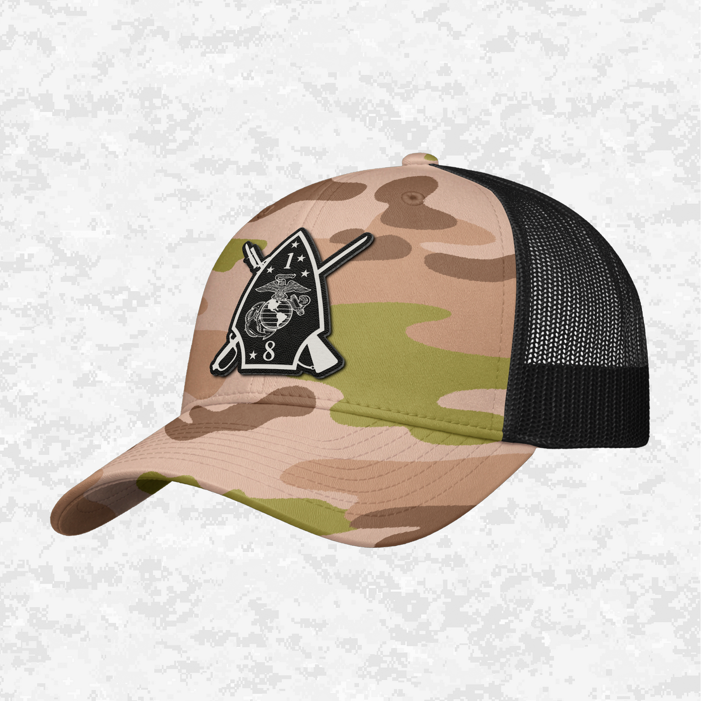 1st Battalion 8th Marines Unit "The Beirut Battalion" | Snapback Hat