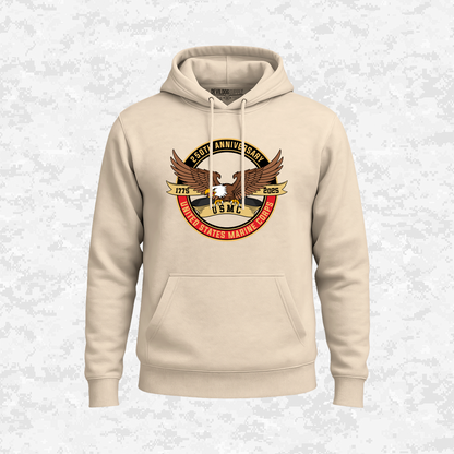 250th Anniversary USMC | Eagle | United States Marine Corps | 250 Years Collection | Hoodie