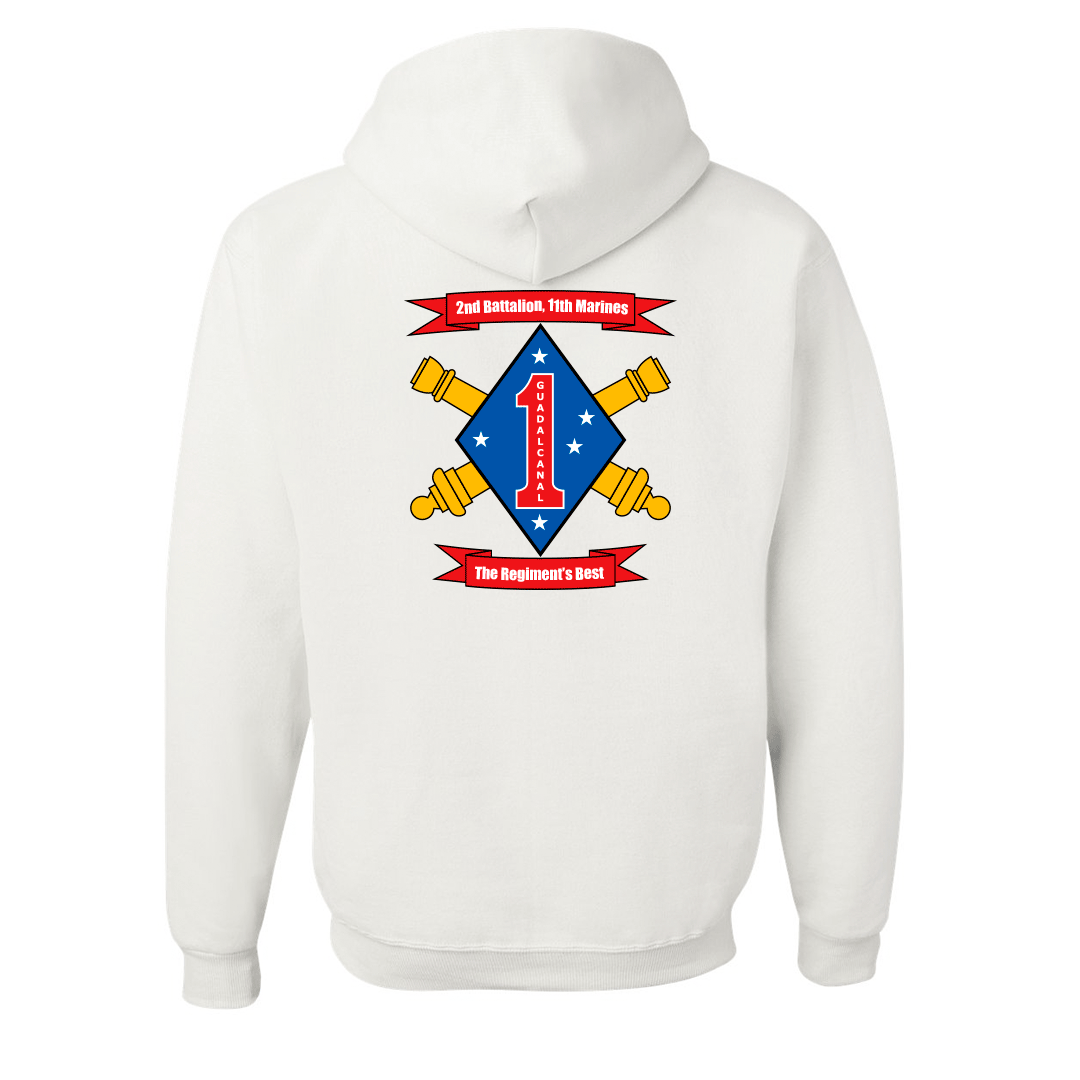 2nd Battalion 11th Marines Unit "Patriot" Hoodie