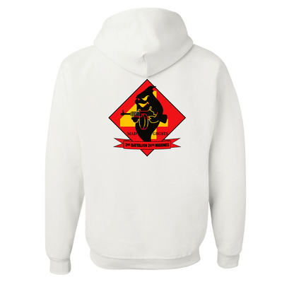 2nd Battalion 24th Marines Unit "The Mad Ghosts" Hoodie #2
