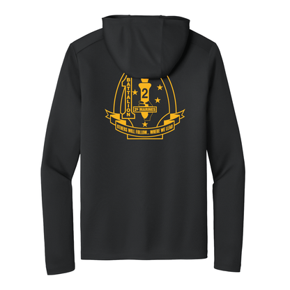 1st Battalion 2nd Marines Unit "Typhoon" DRIFIT Long sleeve, Hoodie