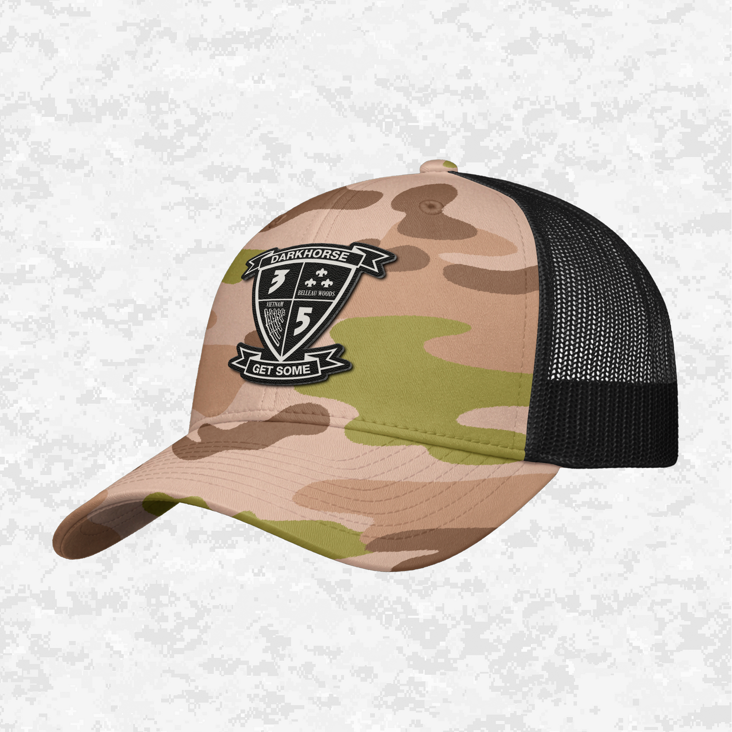 3rd Battalion 5th Marines Unit "Darkhorse" | Snapback Hat