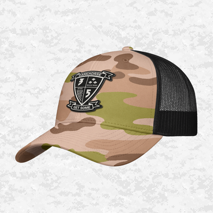 3rd Battalion 5th Marines Unit "Darkhorse" | Snapback Hat