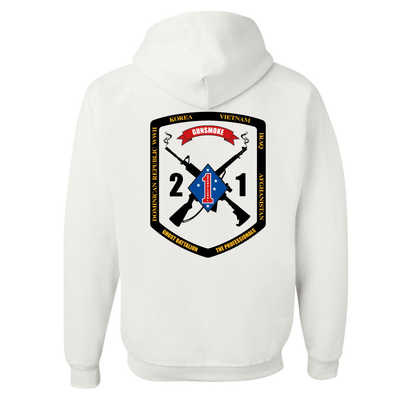 2nd Battalion 1st Marines Unit "Gunsmoke" Hoodie