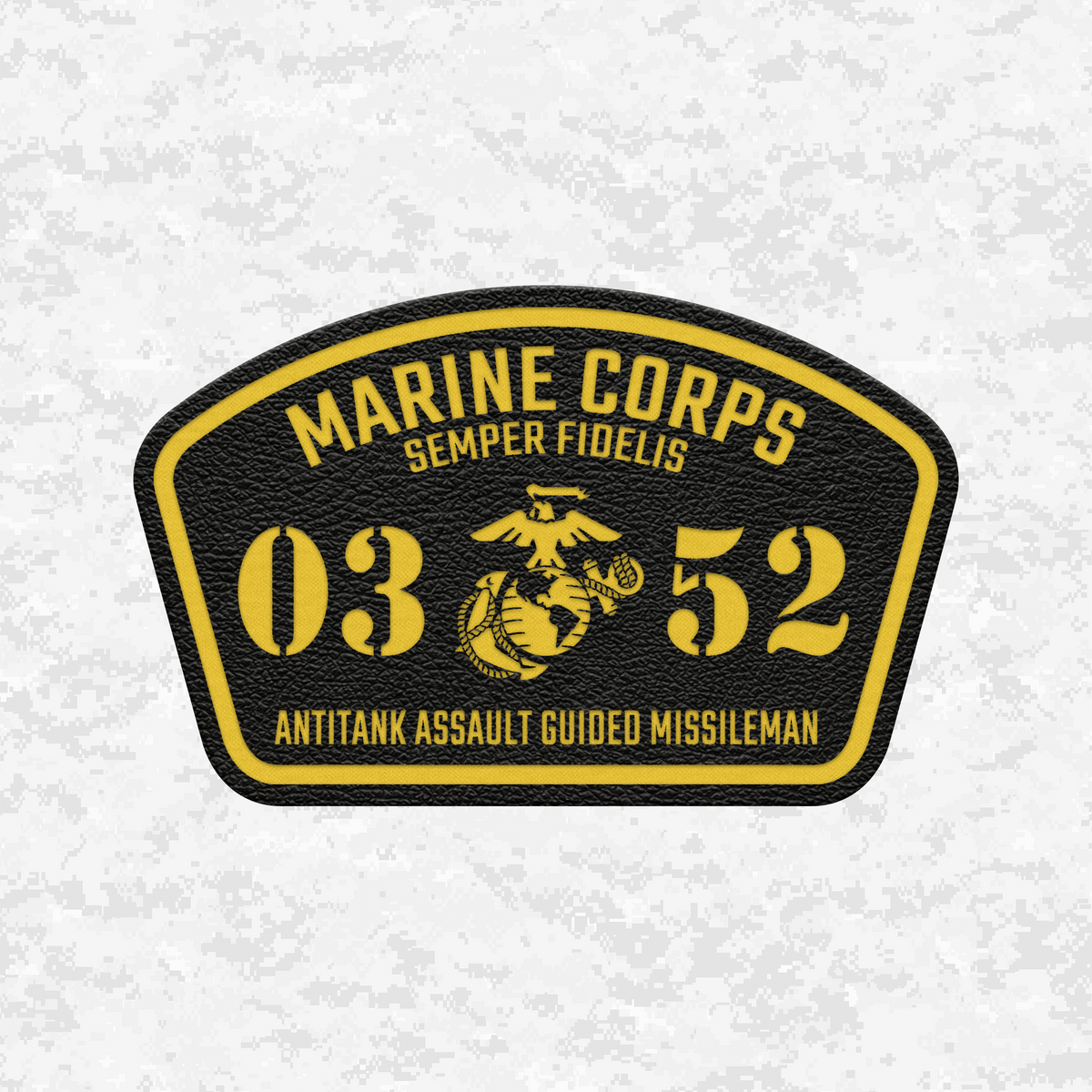 MOS 0352 Antitank Missileman | Leather Patch | Velcro Backed