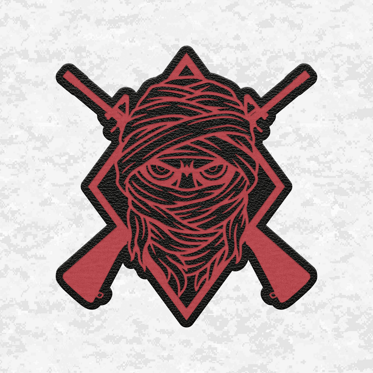 Tactical Mummy Halloween Edition | Leather Patch | Velcro Backed