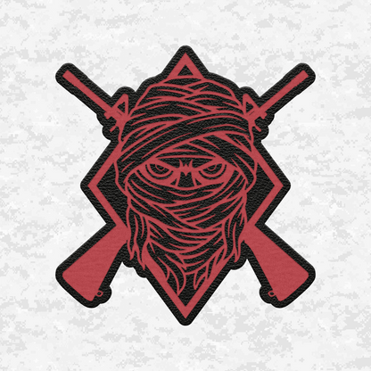 Tactical Mummy Halloween Edition | Leather Patch | Velcro Backed
